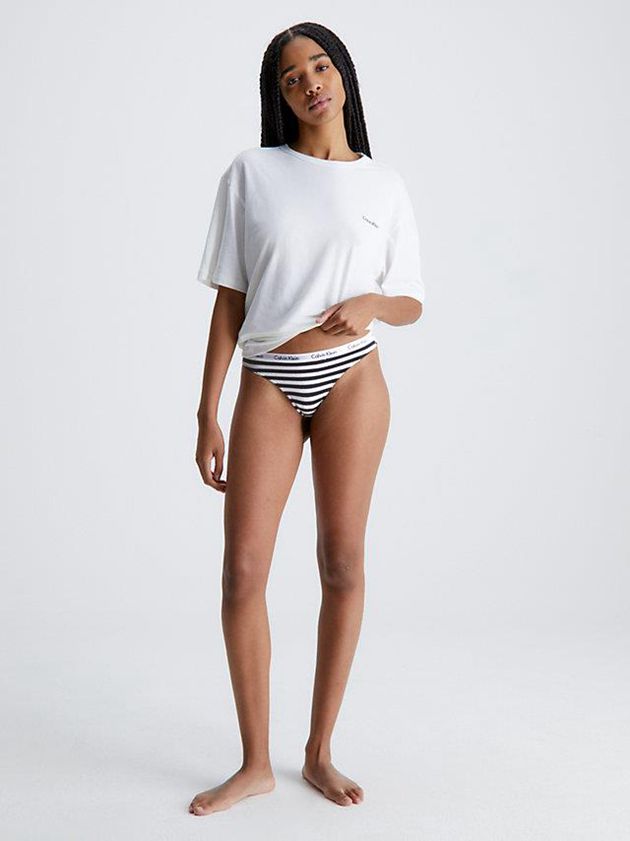 Grey Calvin Klein Carousel Women Thong | SNKB-91034