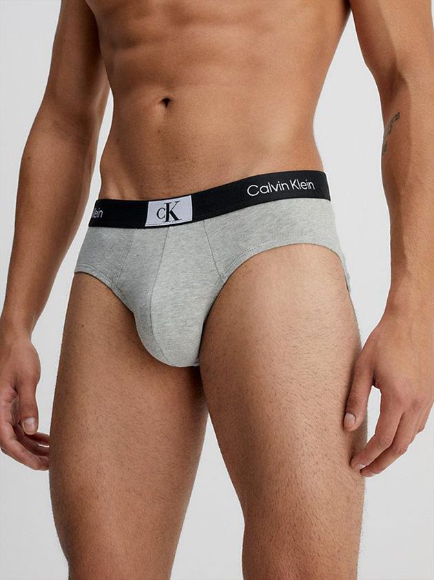 Grey Calvin Klein Ck96 Men Briefs | OHKG-34127