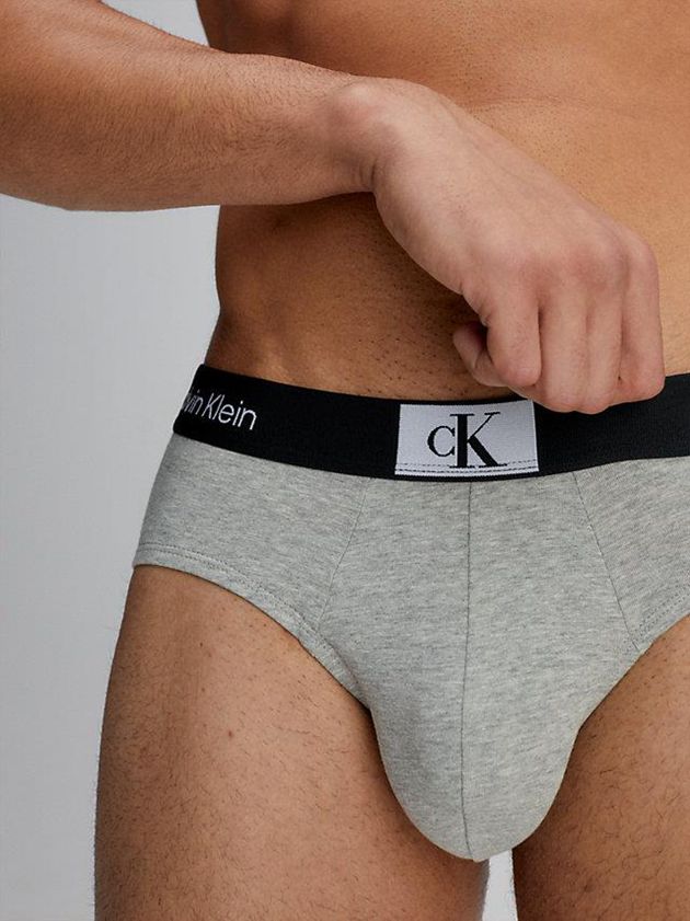 Grey Calvin Klein Ck96 Men Briefs | OHKG-34127