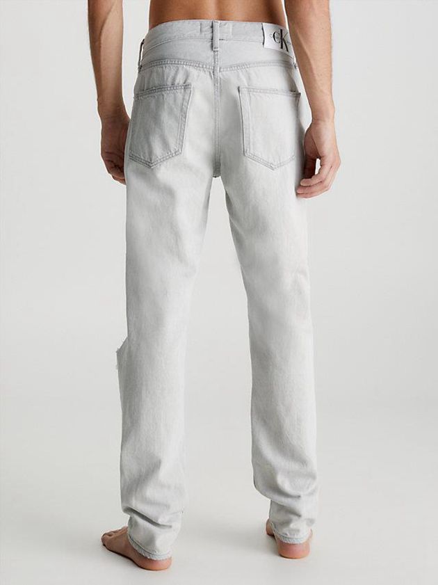 Grey Calvin Klein Dad Men Jeans | AXWK-19273
