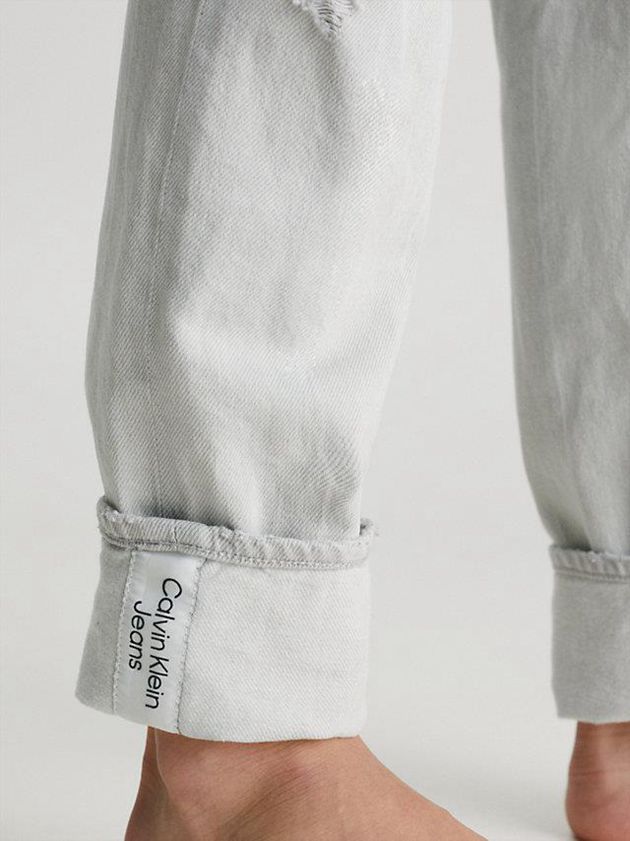 Grey Calvin Klein Dad Men Jeans | AXWK-19273