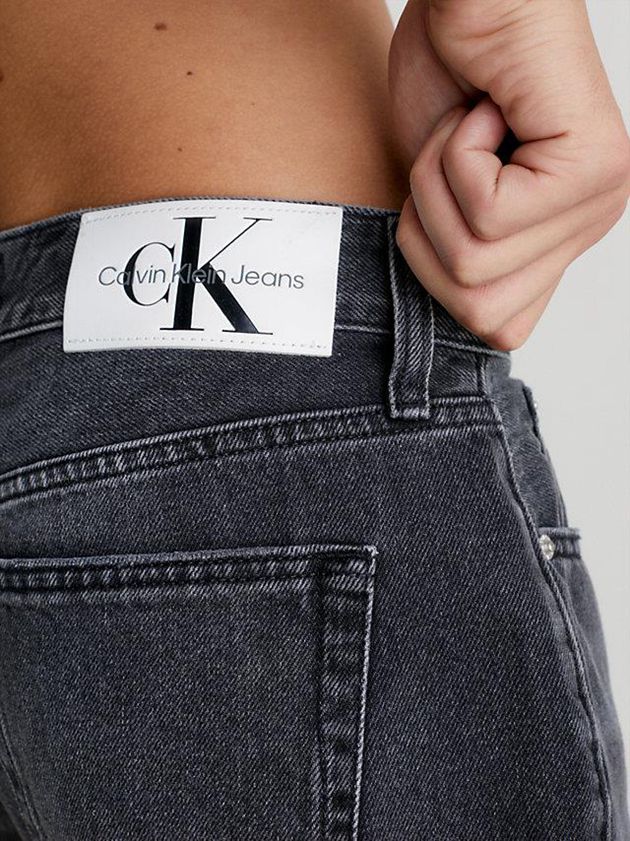 Grey Calvin Klein Denim Men Shorts | CWAS-68924