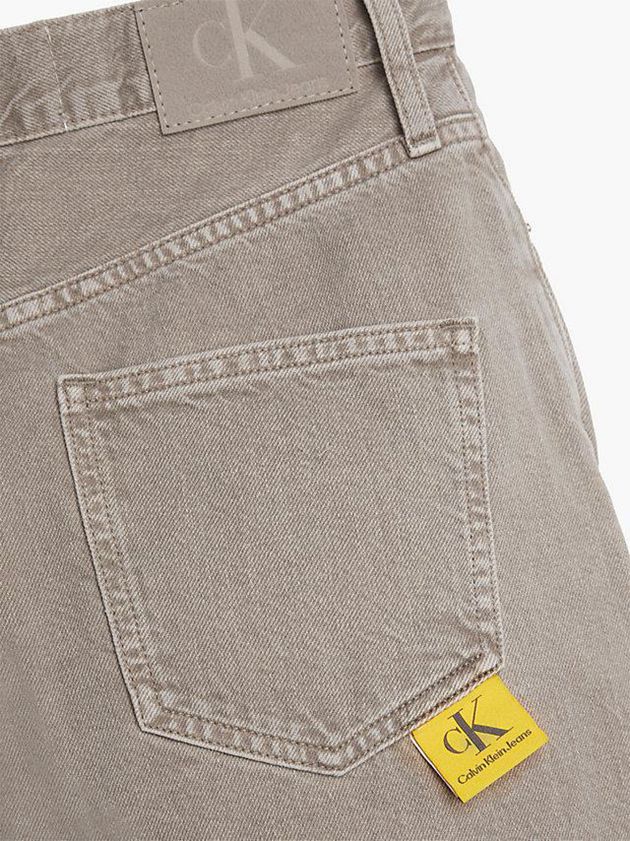 Grey Calvin Klein High Rise Relaxed Utility Women Jeans | EGZV-72185