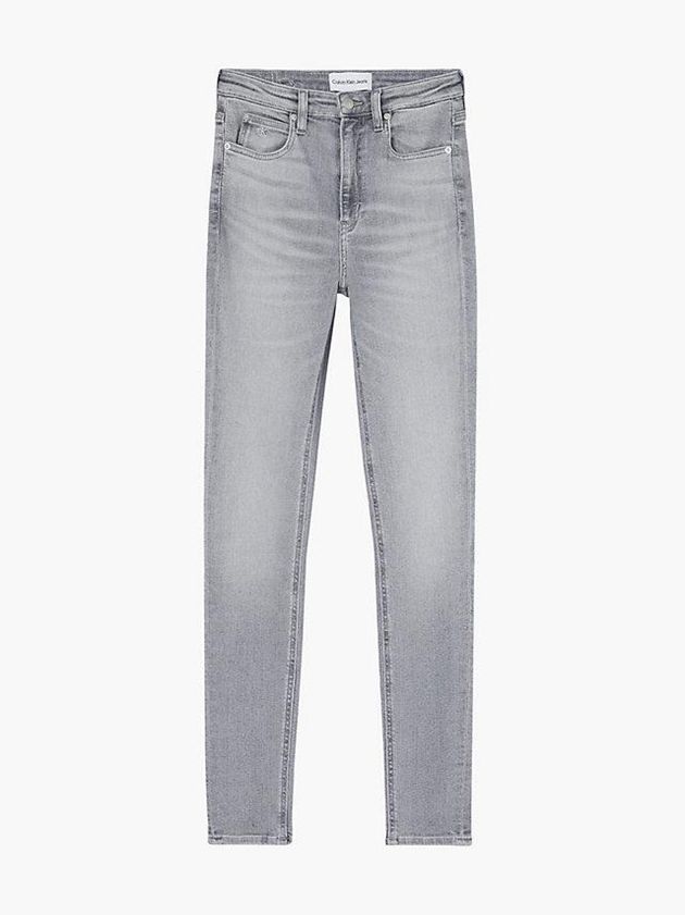 Grey Calvin Klein High Rise Skinny Women Jeans | LGHY-85709