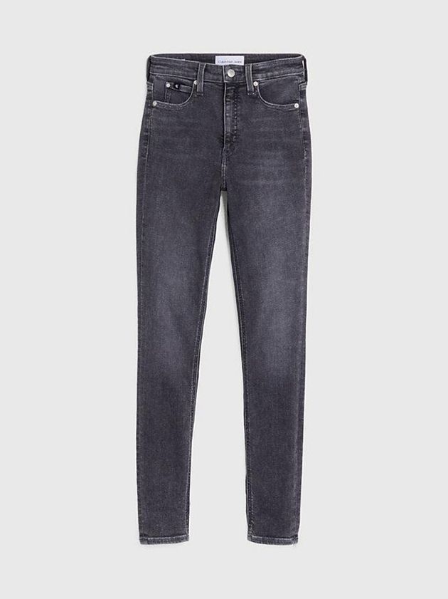 Grey Calvin Klein High Rise Skinny Women Jeans | PWVA-50216