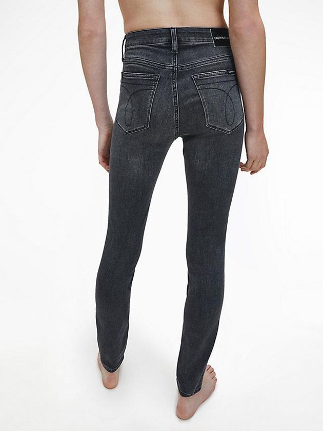 Grey Calvin Klein High Rise Skinny Women Jeans | GJVO-41289
