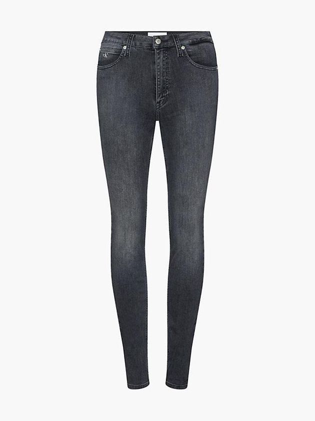 Grey Calvin Klein High Rise Skinny Women Jeans | GJVO-41289