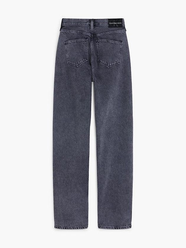 Grey Calvin Klein High Rise Straight Women Jeans | YKPG-52496