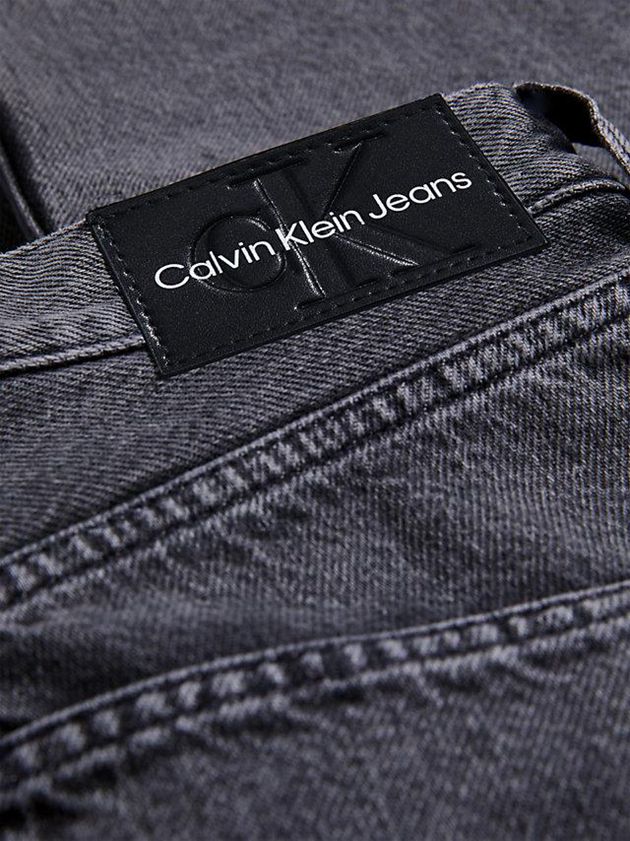 Grey Calvin Klein High Rise Straight Women Jeans | YKPG-52496