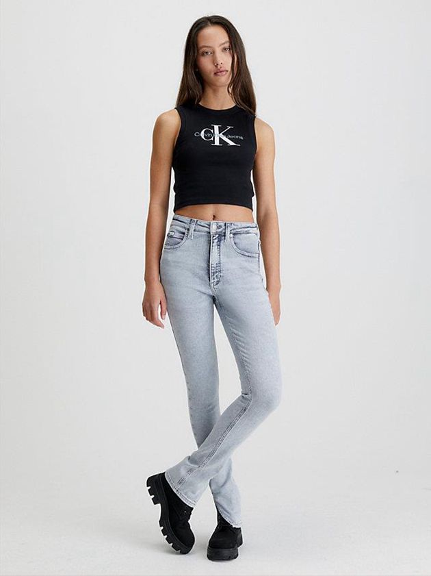 Grey Calvin Klein High Rise Super Skinny Women Jeans | ACHG-73482