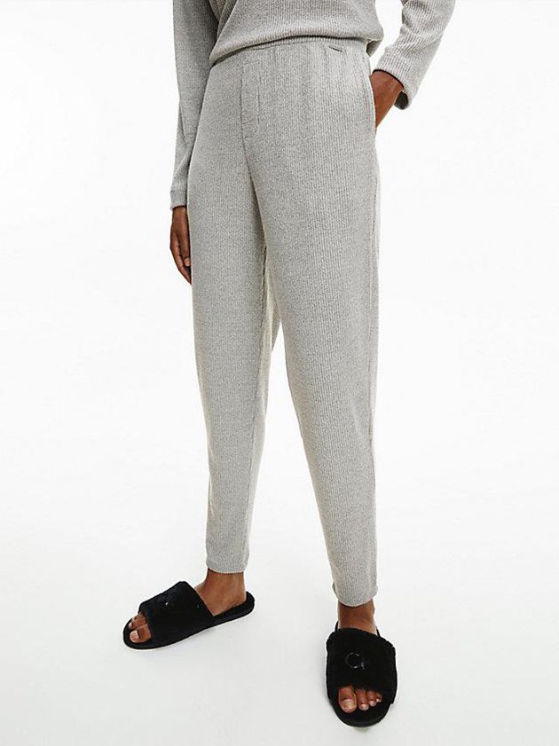 Grey Calvin Klein Lounge Women Joggers | WGAZ-36017