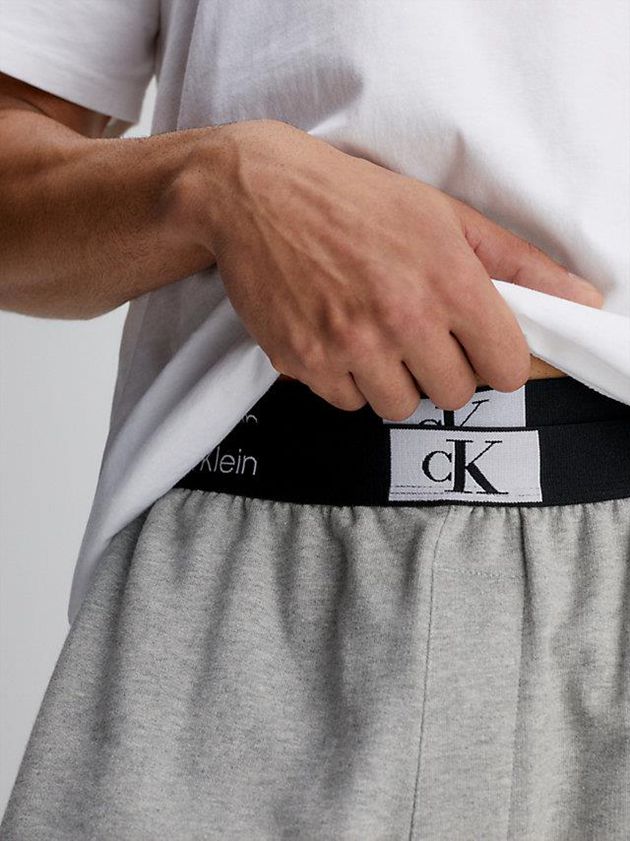 Grey Calvin Klein Lounge - Ck96 Men Joggers | OVUI-51437