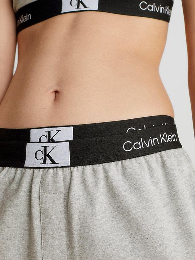 Grey Calvin Klein Lounge - Ck96 Women Joggers | NVIE-01527