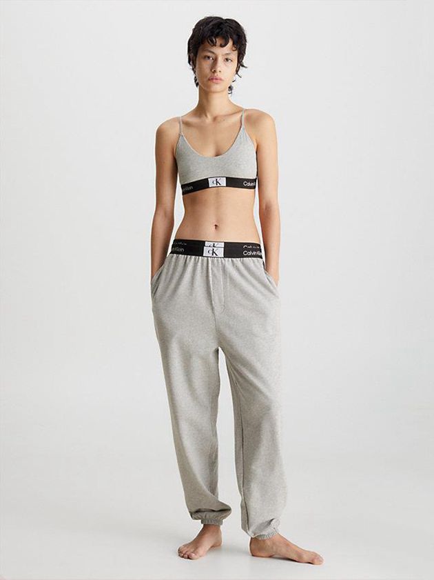 Grey Calvin Klein Lounge - Ck96 Women Joggers | NVIE-01527