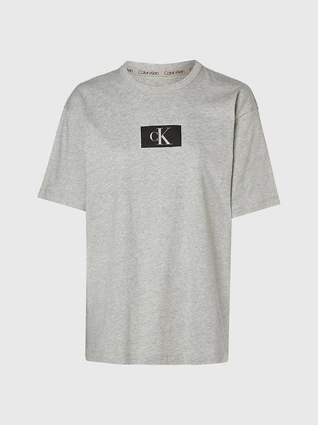 Grey Calvin Klein Lounge - Ck96 Women T-Shirt | MUSD-71802