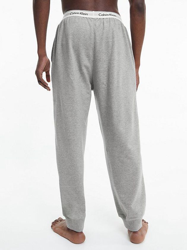 Grey Calvin Klein Lounge - Modern Cotton Men Joggers | OWMC-93486