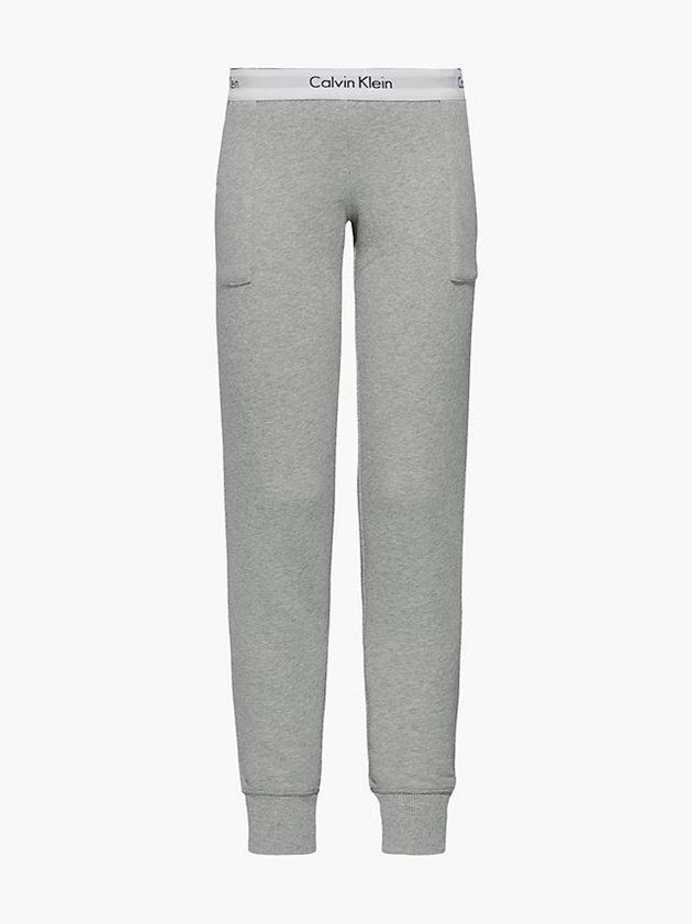Grey Calvin Klein Lounge - Modern Cotton Women Joggers | CNIF-29681