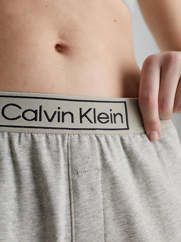 Grey Calvin Klein Lounge - Reimagined Heritage Women Joggers | CVNJ-26350