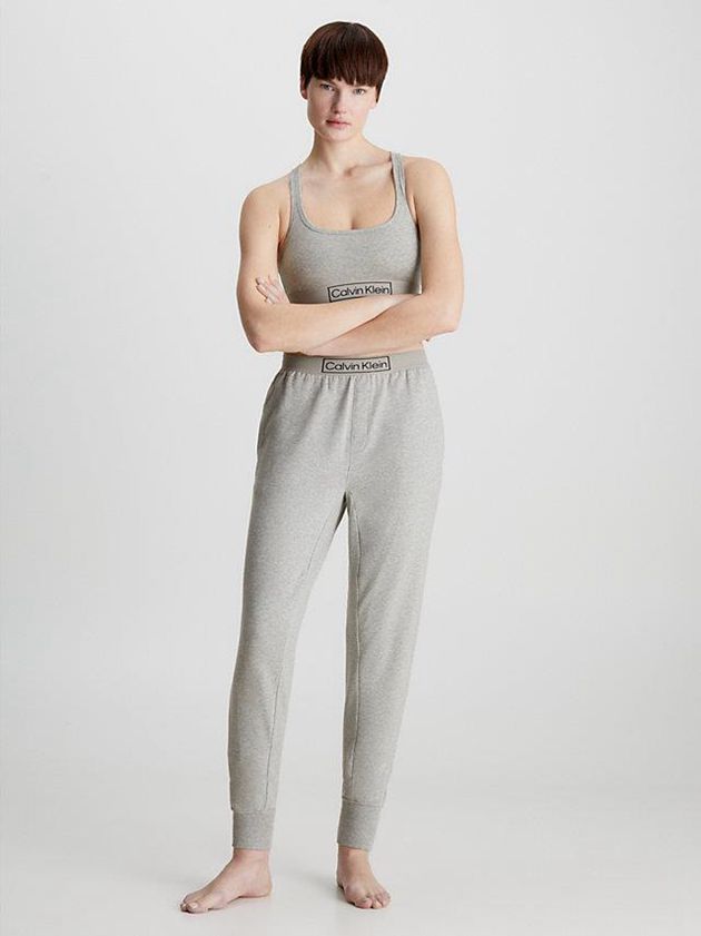 Grey Calvin Klein Lounge - Reimagined Heritage Women Joggers | CVNJ-26350