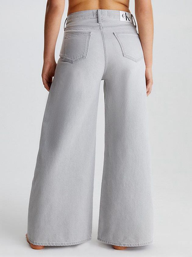 Grey Calvin Klein Low Rise Loose Women Jeans | QNCB-17582