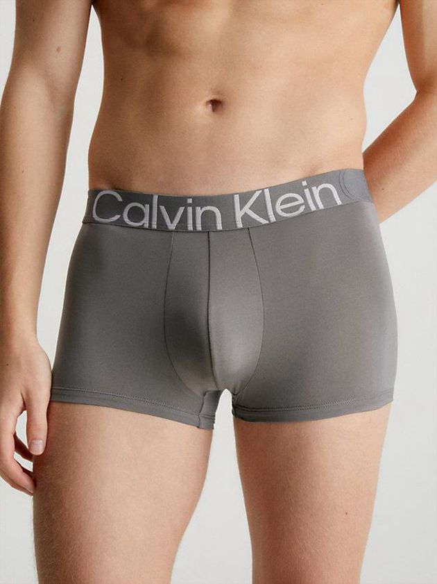 Grey Calvin Klein Low Rise - Effect Men Briefs | DOFK-51286