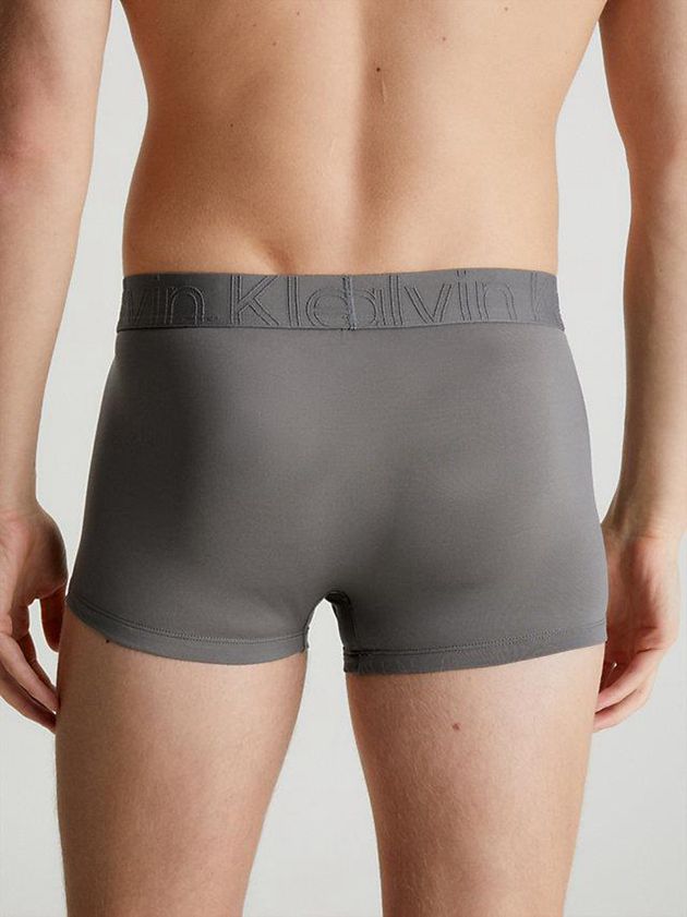 Grey Calvin Klein Low Rise - Effect Men Briefs | DOFK-51286