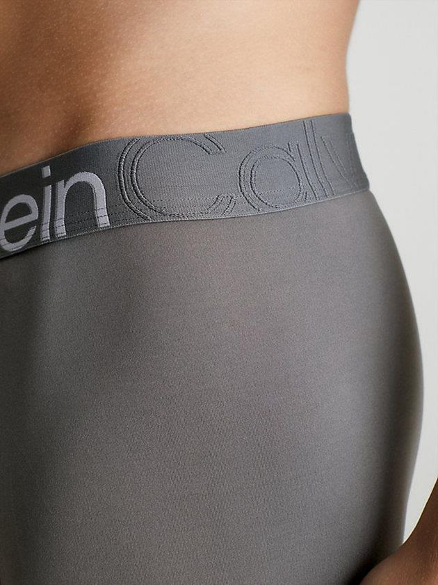 Grey Calvin Klein Low Rise - Effect Men Briefs | DOFK-51286