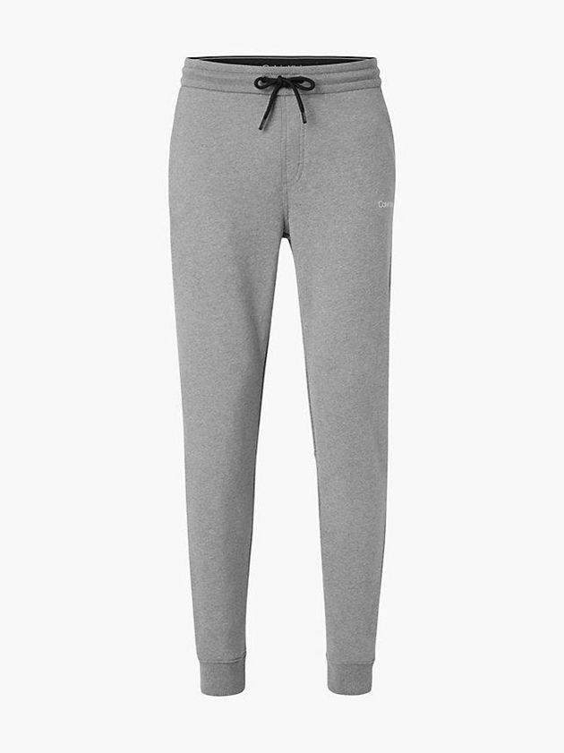 Grey Calvin Klein Organic Cotton Men Joggers | DMRT-97613