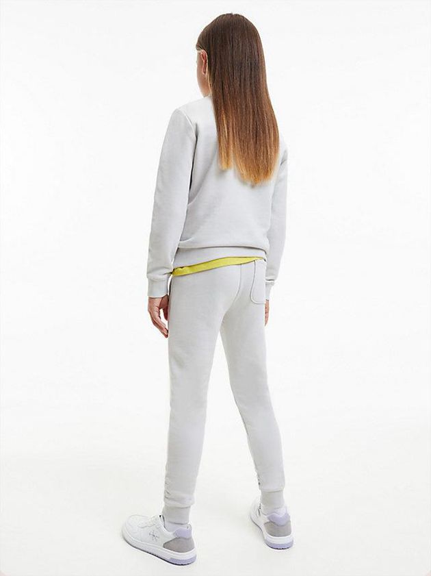 Grey Calvin Klein Organic Cotton Terry Boys's Sweatshirt | VESY-98764