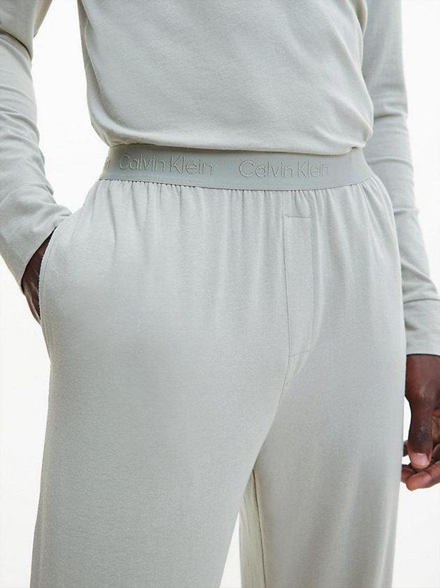 Grey Calvin Klein Pyjama Men Pants | ZDUS-06283