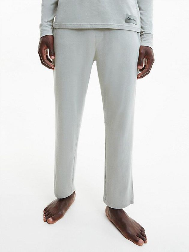 Grey Calvin Klein Pyjama Men Pants | ZDUS-06283
