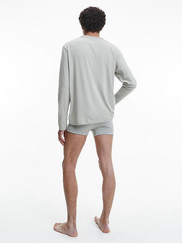 Grey Calvin Klein Pyjama Men Top | BZVX-61028