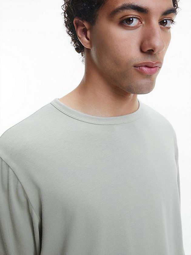Grey Calvin Klein Pyjama Men Top | BZVX-61028