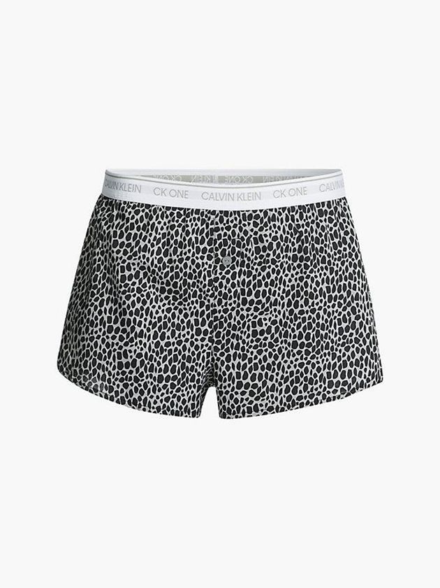 Grey Calvin Klein Pyjama - CK One Women Shorts | QCIN-15639