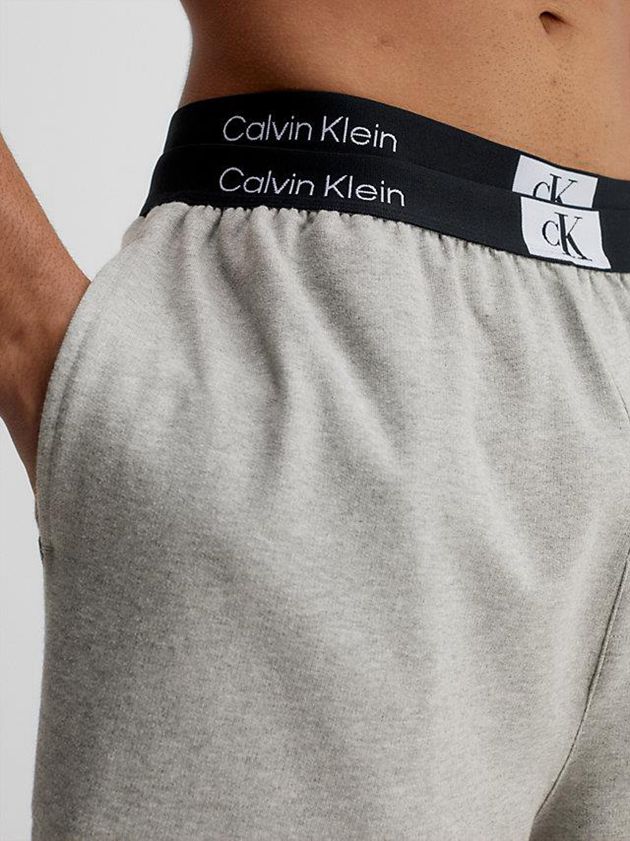 Grey Calvin Klein Pyjama - Ck96 Men Shorts | KAEC-65912