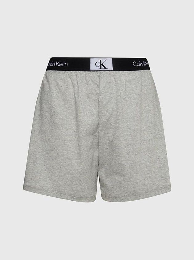 Grey Calvin Klein Pyjama - Ck96 Women Shorts | DORL-02638