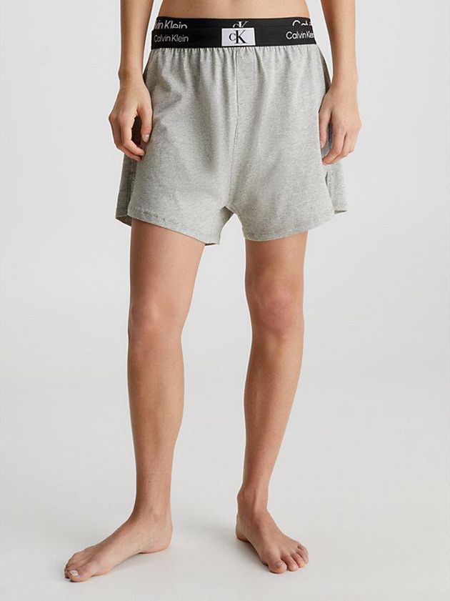 Grey Calvin Klein Pyjama - Ck96 Women Shorts | DORL-02638