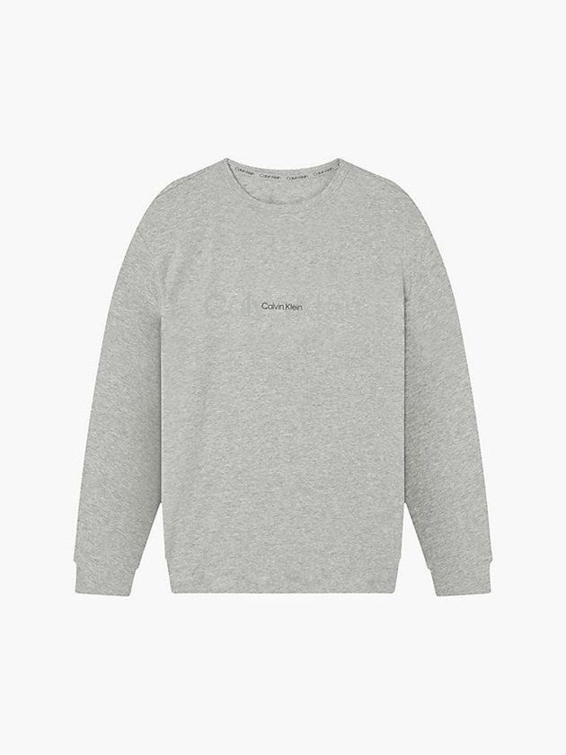 Grey Calvin Klein Pyjama - Embossed Icon Women Top | VGIU-37518