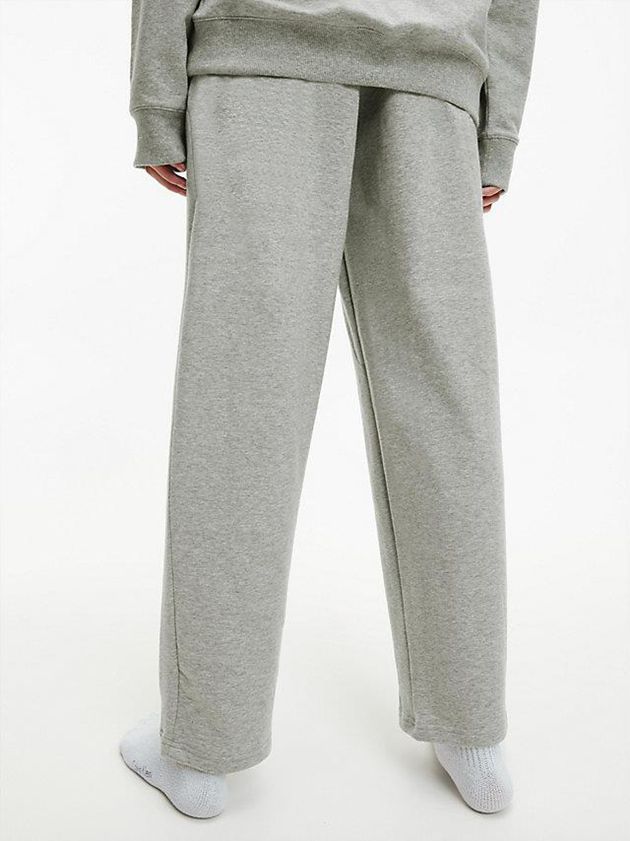 Grey Calvin Klein Pyjama - Embossed Icon Women Pants | GSTY-49073