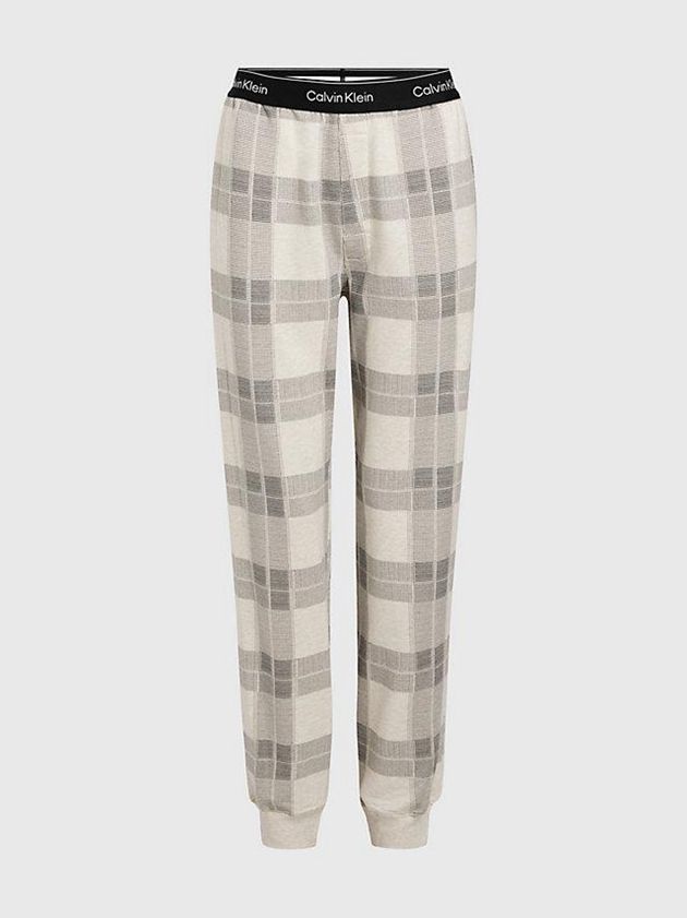 Grey Calvin Klein Pyjama - Modern Cotton Women Pants | EOQJ-30561