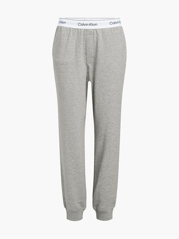 Grey Calvin Klein Pyjama - Modern Cotton Women Pants | RKUJ-21835