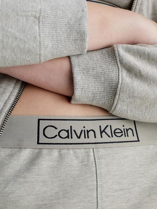 Grey Calvin Klein Pyjama - Reimagined Heritage Women Shorts | HPOR-04562
