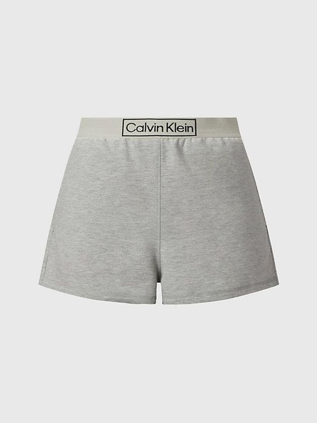 Grey Calvin Klein Pyjama - Reimagined Heritage Women Shorts | HPOR-04562
