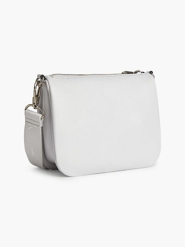 Grey Calvin Klein Recycled Crossbody With Pouch Women Bags | ZSLF-67485