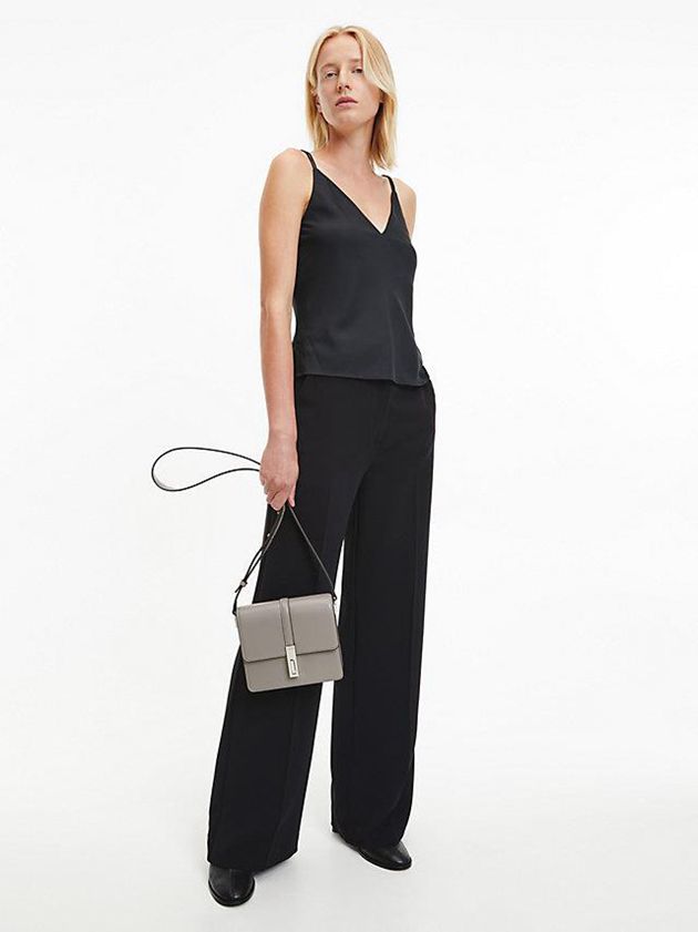 Grey Calvin Klein Recycled Crossbody Women Bags | WZST-14793