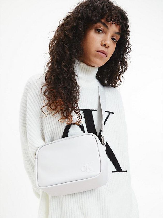 Grey Calvin Klein Recycled Crossbody Women Bags | WUIC-31062