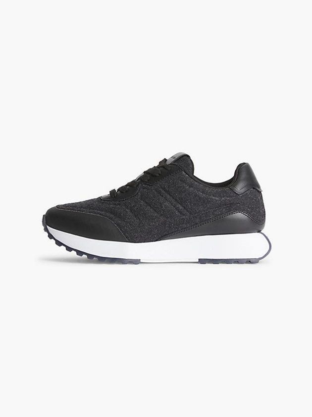 Grey Calvin Klein Recycled Felt Women Sneakers | VXEM-70459