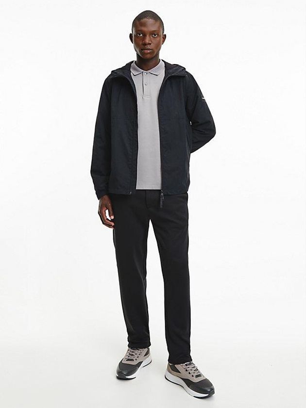 Grey Calvin Klein Recycled High-Top Men Sneakers | QPRB-92804