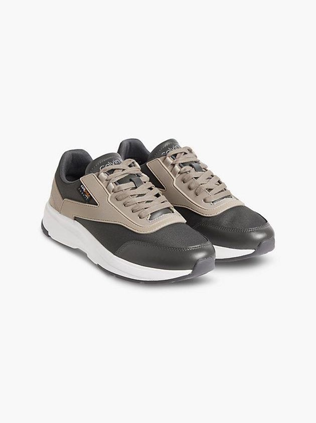 Grey Calvin Klein Recycled Men Sneakers | DYTN-14302