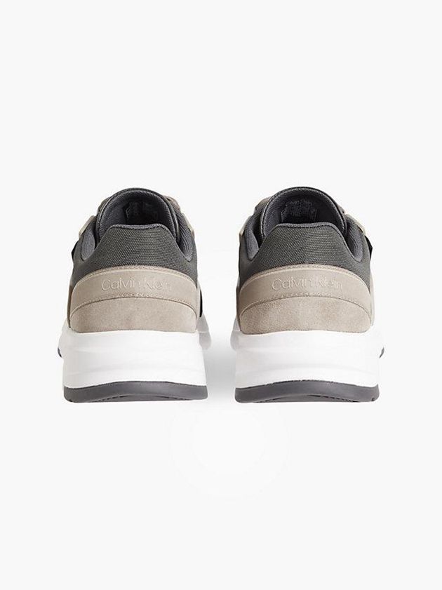 Grey Calvin Klein Recycled Men Sneakers | DYTN-14302